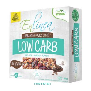 Bar Lowcarb Cacao 15X140 Enlínea