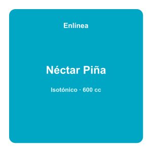 Néctar Isotónico Piña Enlínea · 600 cc