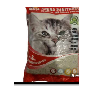 Arena Sanitaria para Gatos