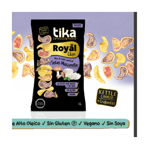 Royäl Chips Setas-Mozzarella