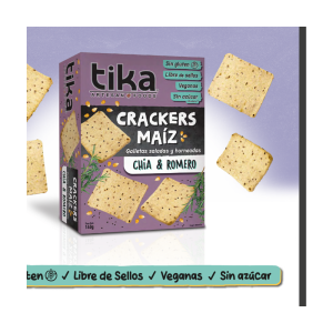 Crackers Maíz Chía & Romero